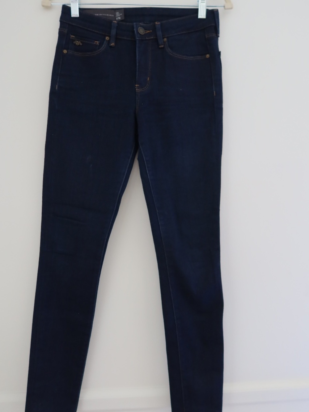 Womens Jeans Size 27 Dark Wash Skinny Armani Exchange